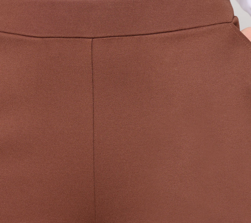 Joan Rivers Regular Pull-On Ponte Trouser Pant — View 11