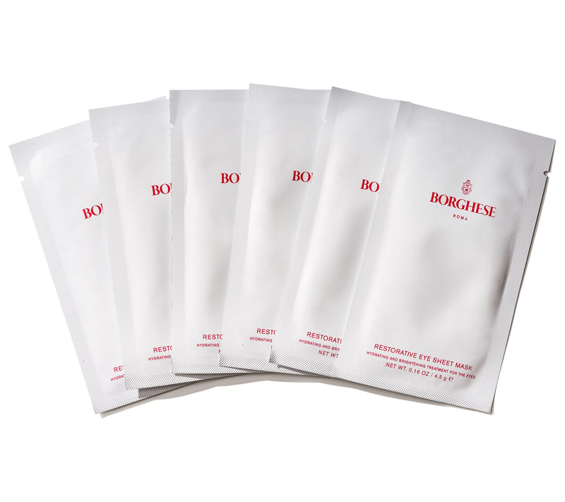 Borghese Restorative Eye Sheet Masks, 6 Pairs — View 6