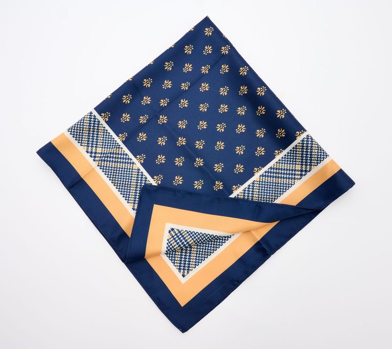 Denim & Co. Heritage Printed Twill Scarf — Main view