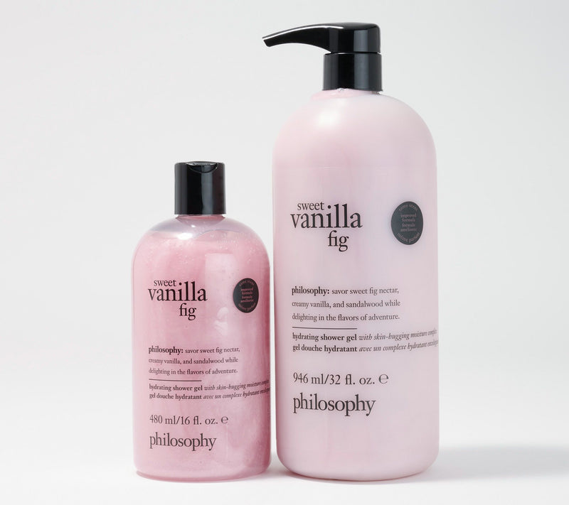 philosophy fresh, creamy & sweet shower gel duo — Main view