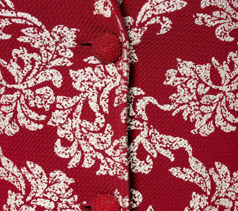 GRAVER Susan Graver Regular Metallic Print Knit Topper — View 14