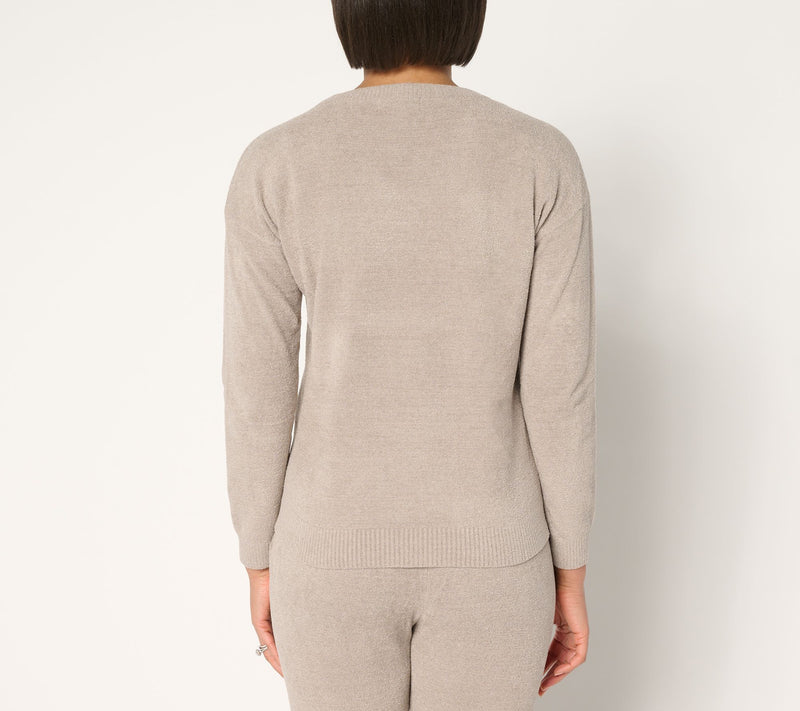 Barefoot Dreams CozyChic Ultra Lite Love Pullover — View 9