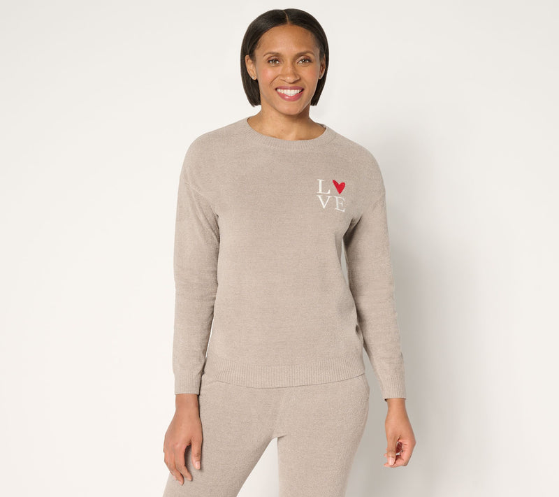 Barefoot Dreams CozyChic Ultra Lite Love Pullover — View 7