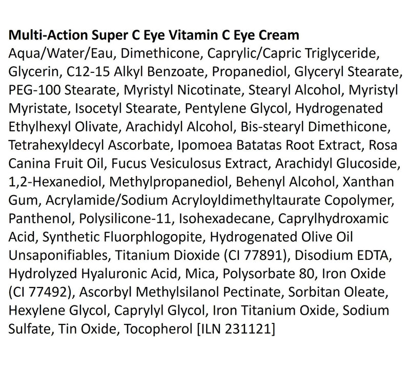 StriVectin Super-C Eye Vitamin C Eye Cream — View 5