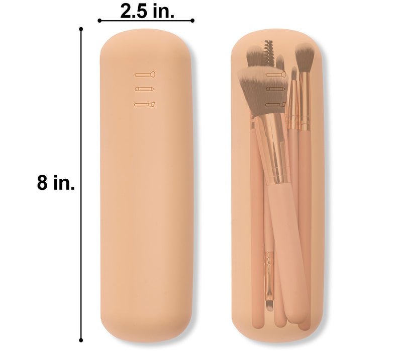 Sorbus Silicone Travel Makeup Brush Holder - 2 Pack — View 5
