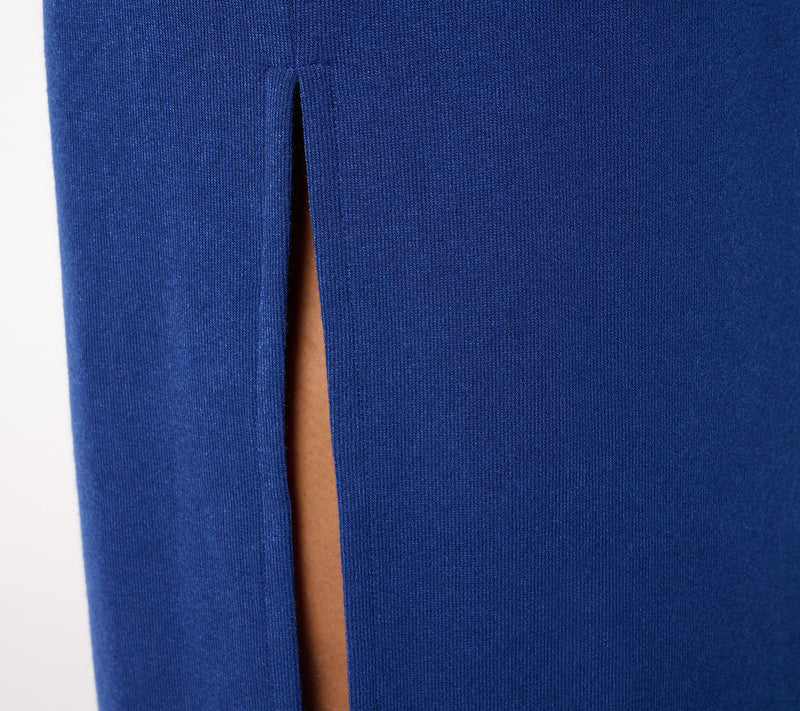 Dennis Basso Petite Luxe Swetaer Knit Long Skirt — View 13
