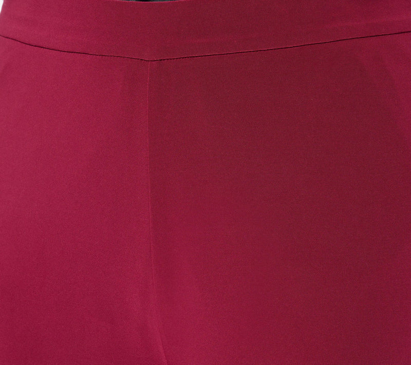 Dennis Basso Regular Italia Knit Wide Leg Pants — View 13