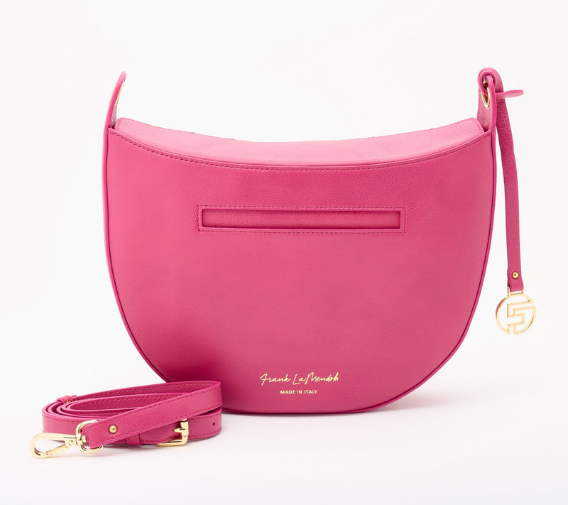 Frank La Mendola Nappa Leather Shoulder Bag — View 10