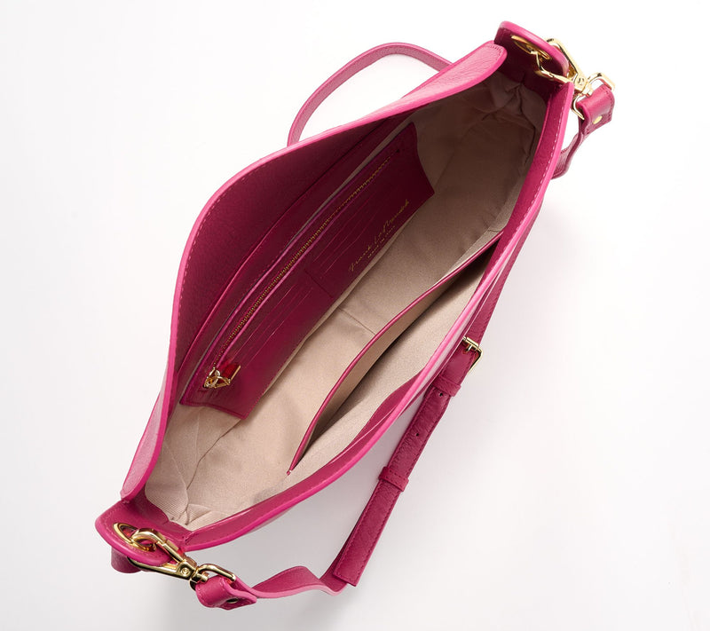 Frank La Mendola Nappa Leather Shoulder Bag — View 11