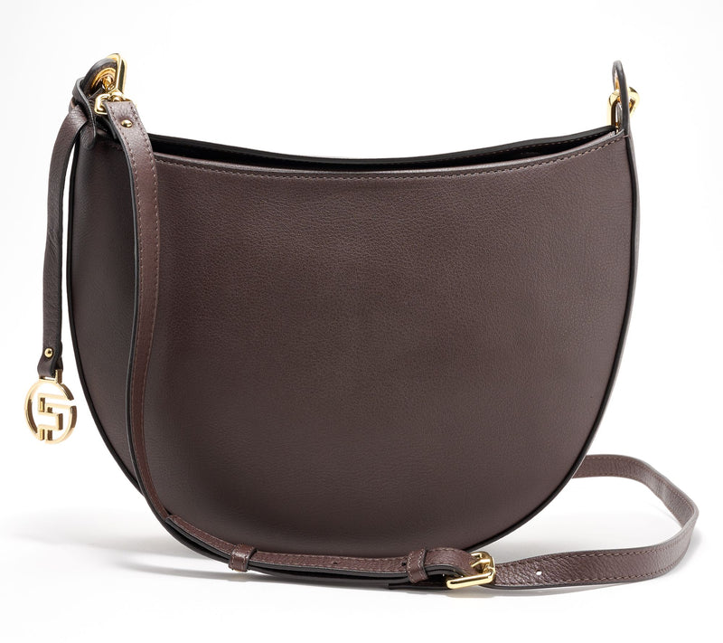 Frank La Mendola Nappa Leather Shoulder Bag — View 3