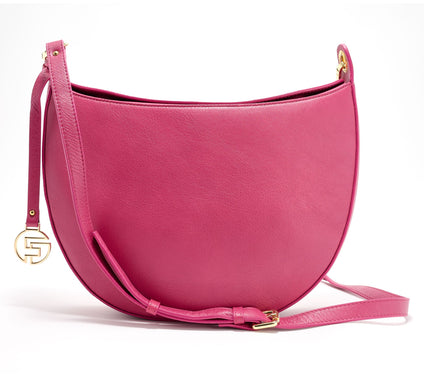 Frank La Mendola Nappa Leather Shoulder Bag