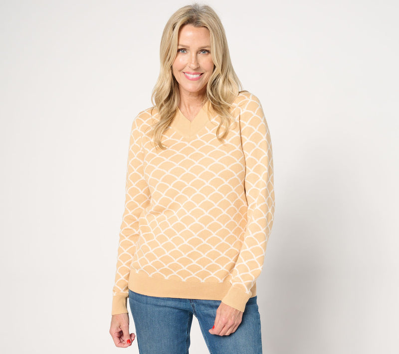 Studio Park x Alberti Popaj Womens Festive Pullover Sweater — View 5