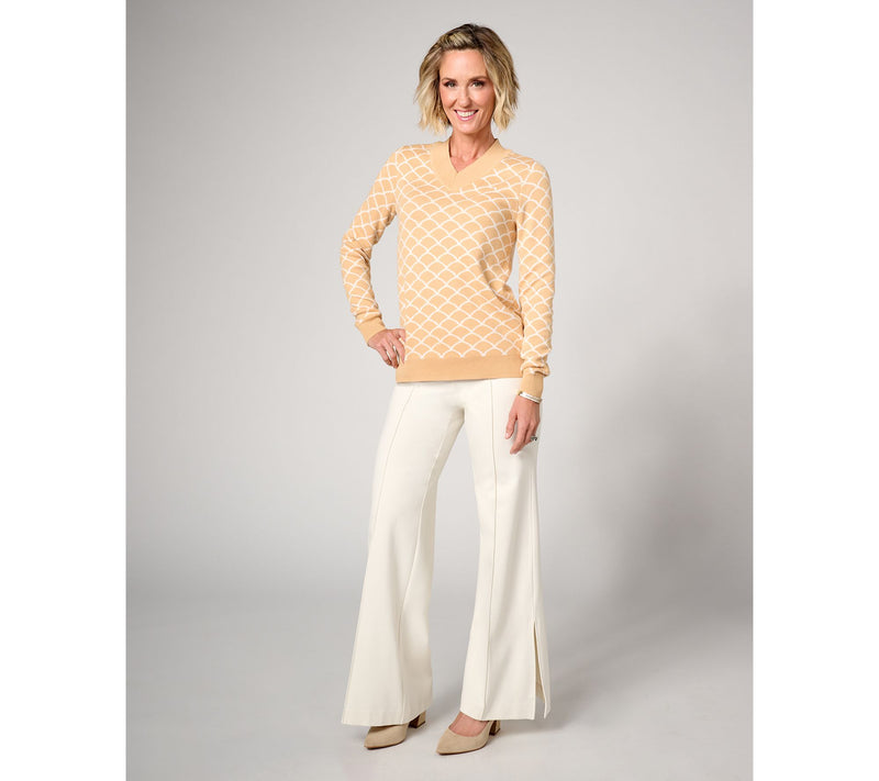 Studio Park x Alberti Popaj Womens Festive Pullover Sweater — View 12