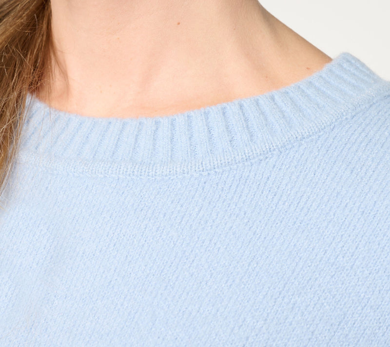 Denim & Co. Crewneck Long-Sleeve Scenic Sweater — View 12