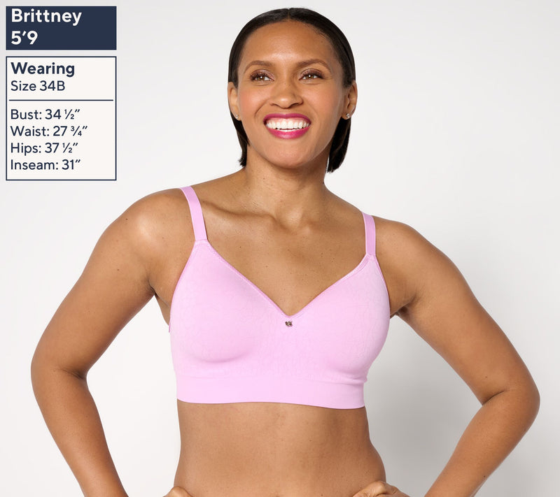 Breezies Cooling Comfort Seamless Wirefree T-Shirt Bra — View 8
