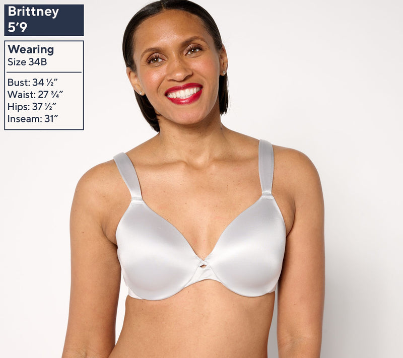 Breezies Invisible Comfort Underwire T-Shirt Bra — View 8