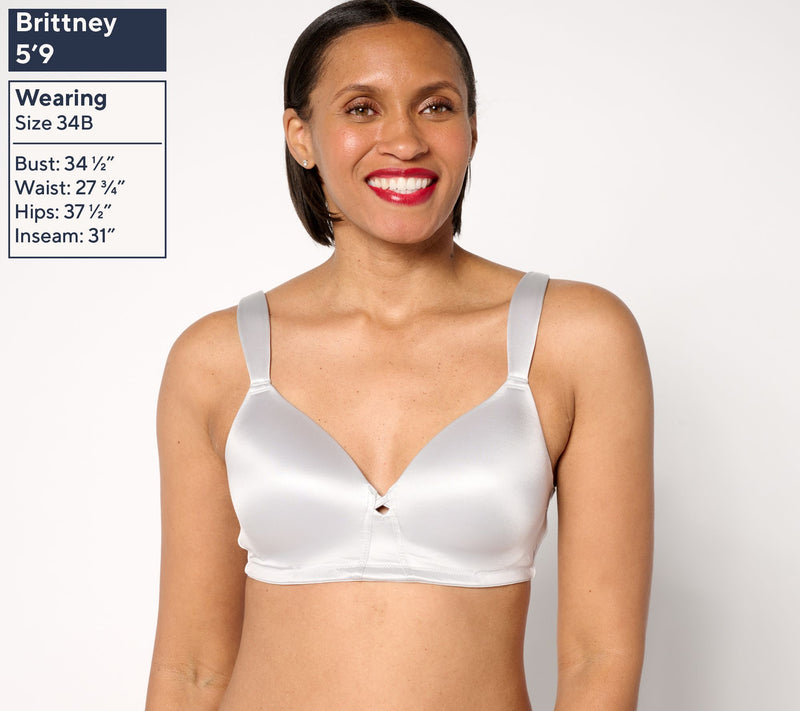 Breezies Invisible Comfort Wirefree T-Shirt Bra — View 8