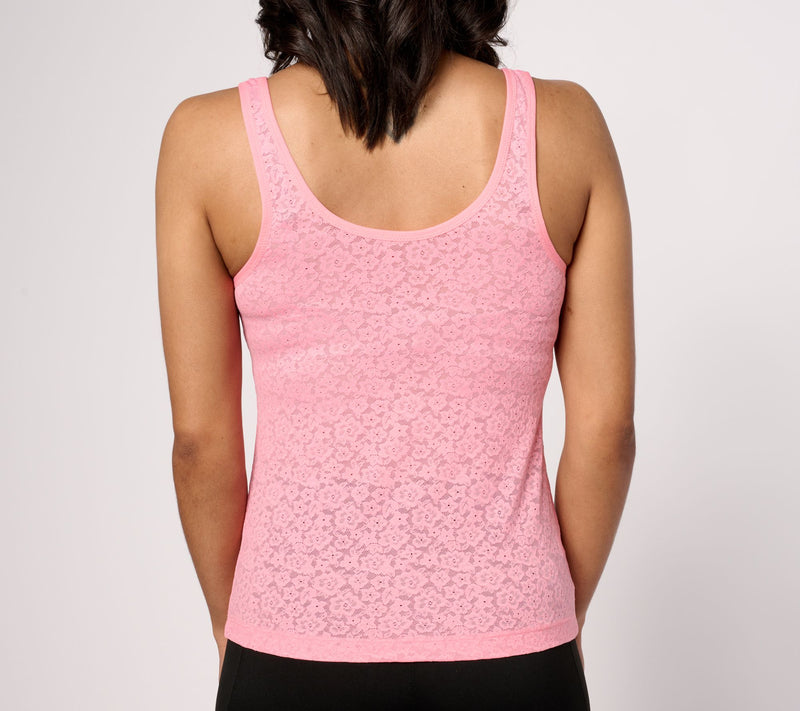 Breezies Lace Elegance Smooth Camisole — View 6