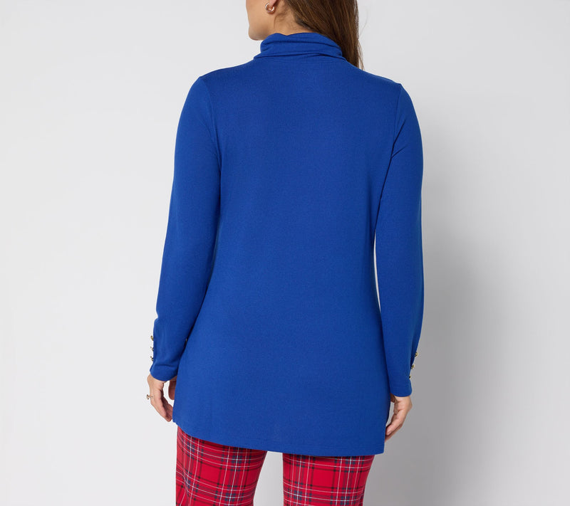 Denim & Co. Essentials Regular Heavenly Jersey Tunic — View 14