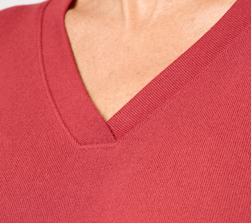 Denim & Co. Essentials Heavenly Jersey 2-Pack Swing Top — View 15