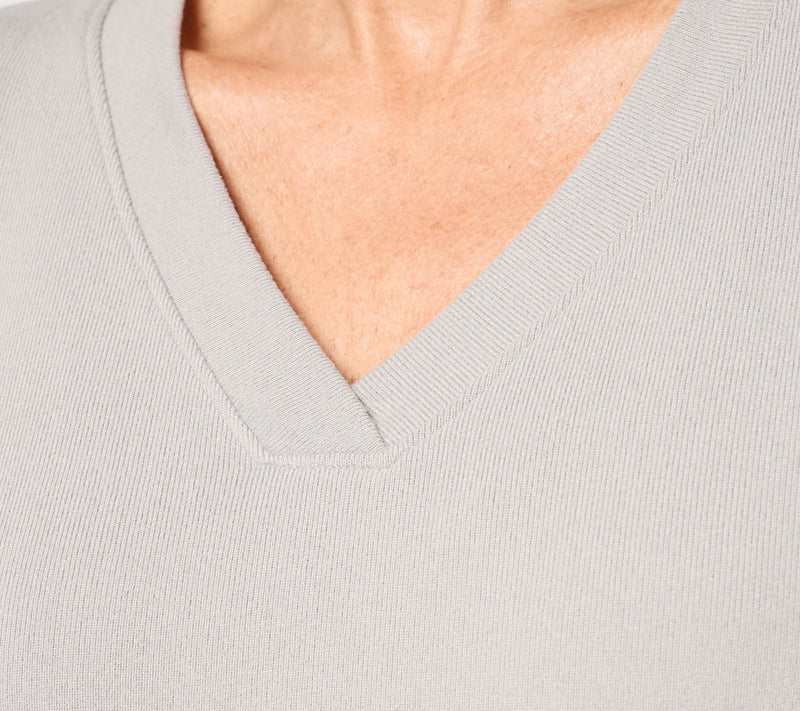 Denim & Co. Essentials Heavenly Jersey 2-Pack Swing Top — View 16