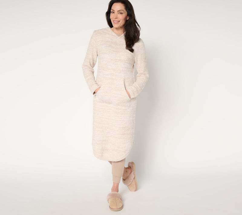 Softies Heather Marshmallow Hooded Lounger — Main view