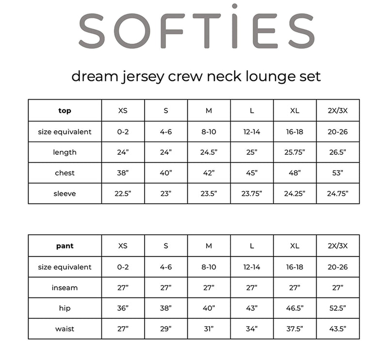 Softies Dream Crew Neck Lounge Set — View 13
