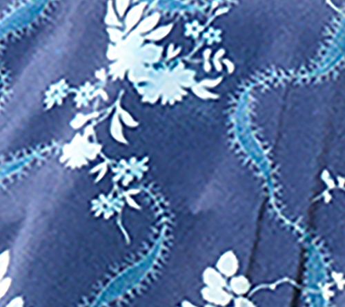 Madeleine Fig Satin Notch Collar Pajama Set — View 9