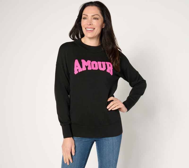 Belle by Kim Gravel Language of Love Amour Sweater — View 11