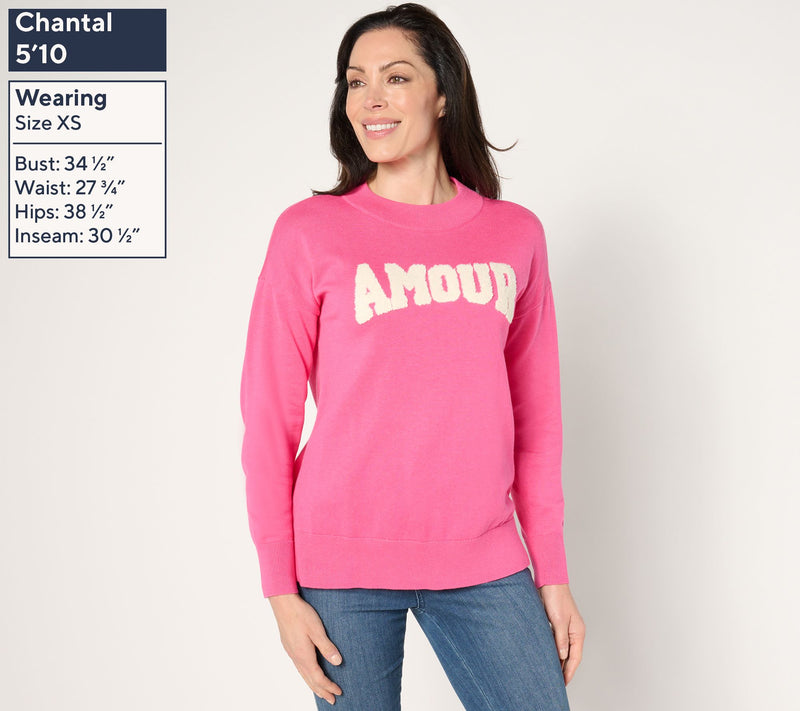Belle by Kim Gravel Language of Love Amour Sweater — View 13