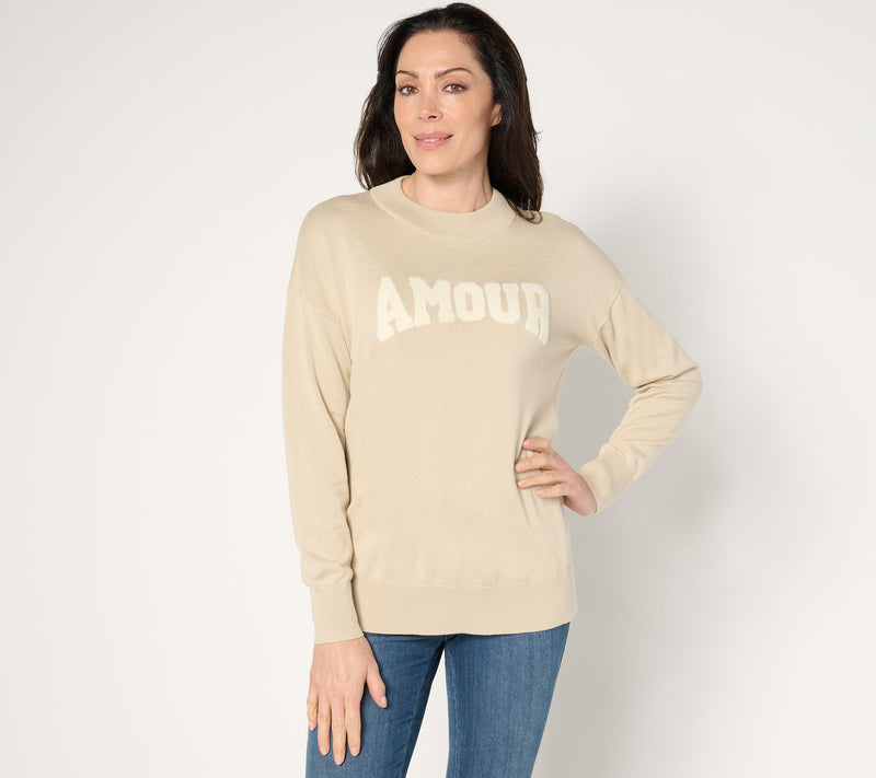 Belle by Kim Gravel Language of Love Amour Sweater — View 9