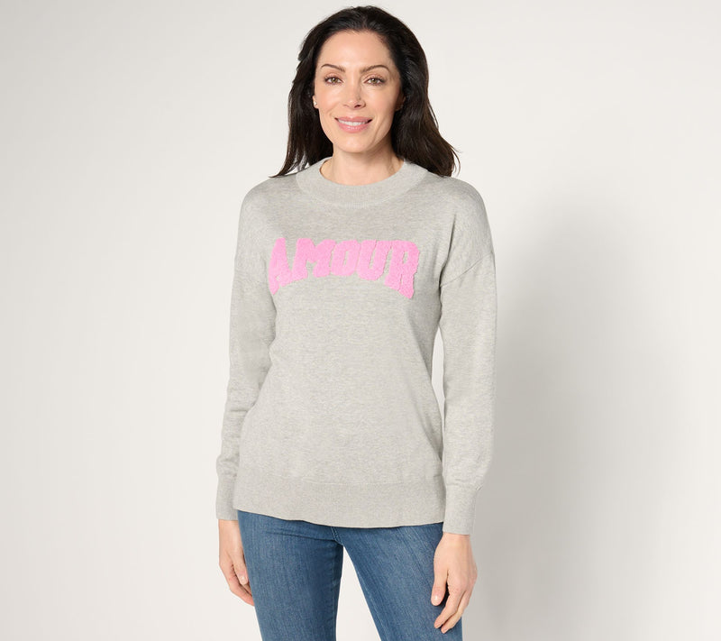 Belle by Kim Gravel Language of Love Amour Sweater — View 5