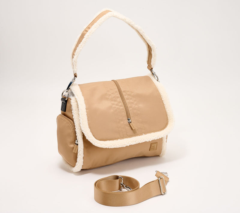 IHKWIP The Sherpa Crossbody Satchel with Two Straps — View 3