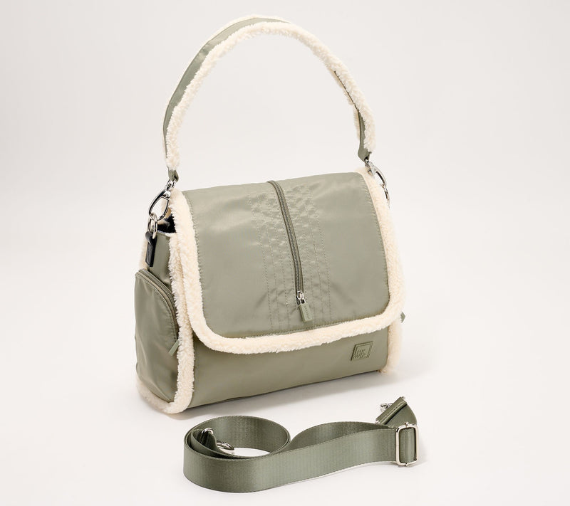 IHKWIP The Sherpa Crossbody Satchel with Two Straps — View 5