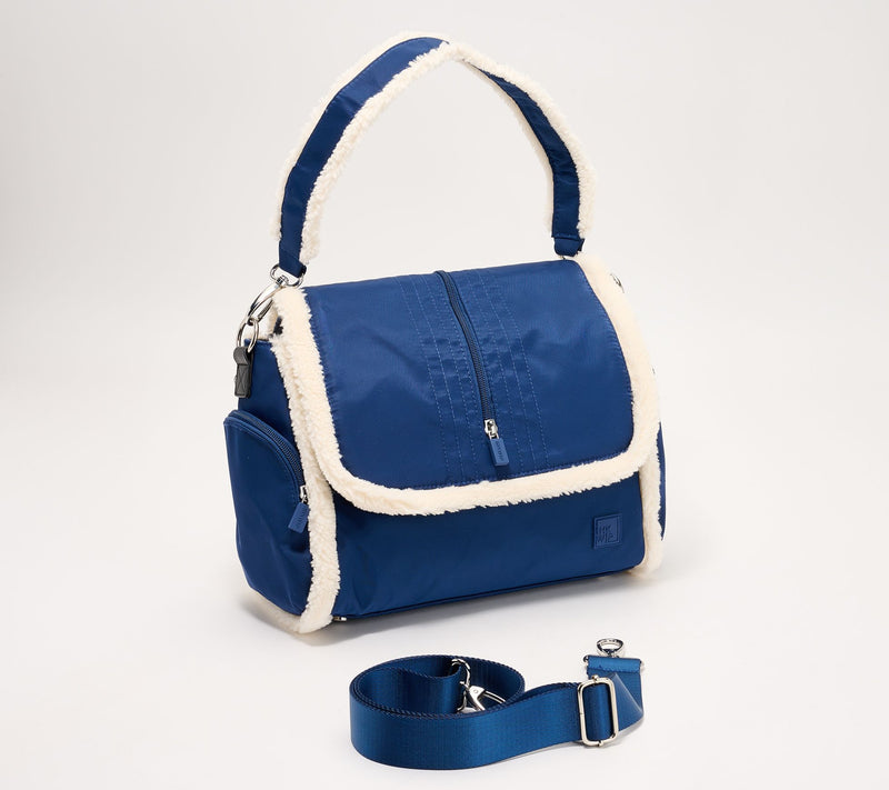IHKWIP The Sherpa Crossbody Satchel with Two Straps — View 13