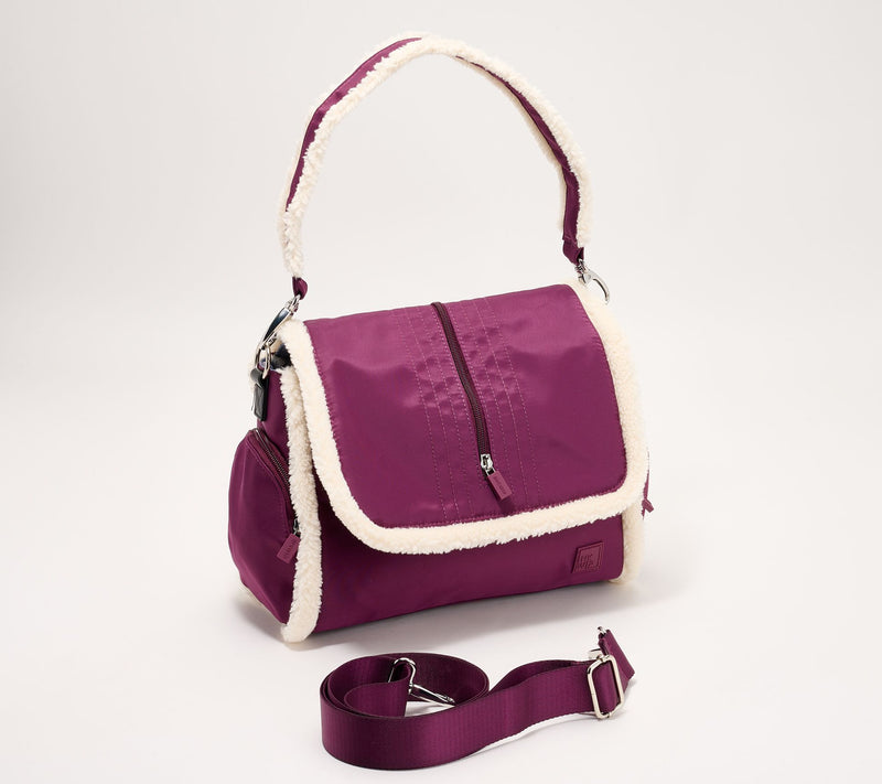 IHKWIP The Sherpa Crossbody Satchel with Two Straps — View 11