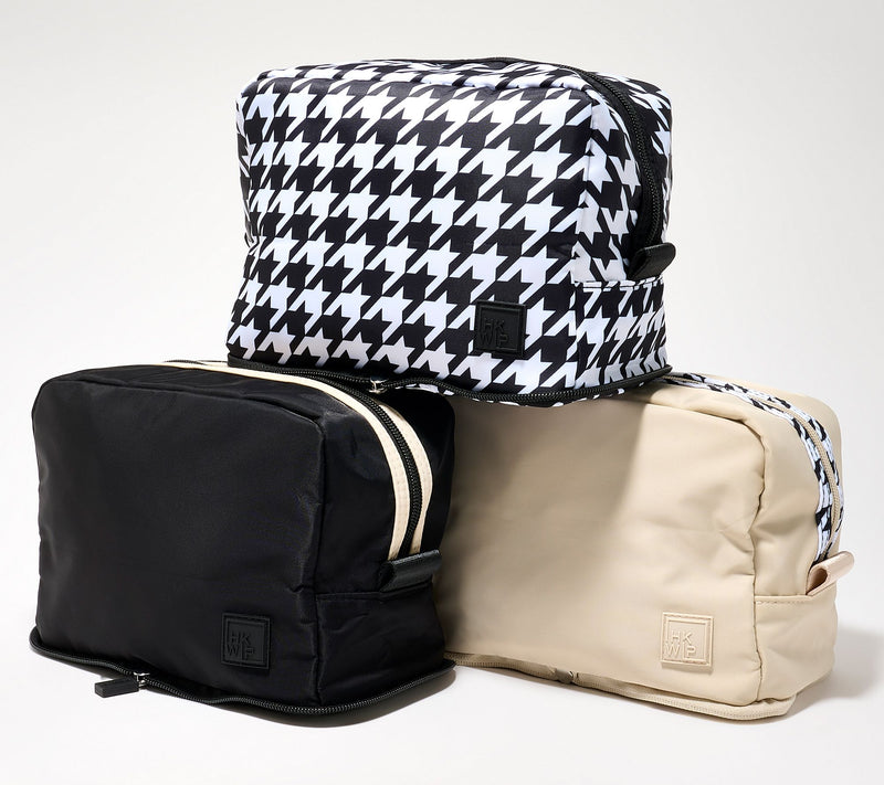 IHKWIP Set of 3 XL Packable Cosmetic Cases — View 28