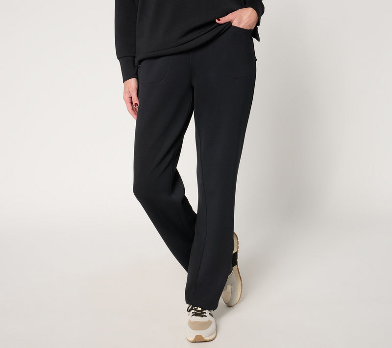 Belle by Kim Gravel Regular ScubaLuxe Straight Pant — View 14