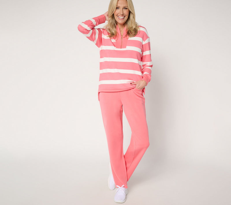 Belle by Kim Gravel Regular ScubaLuxe Straight Pant — View 5