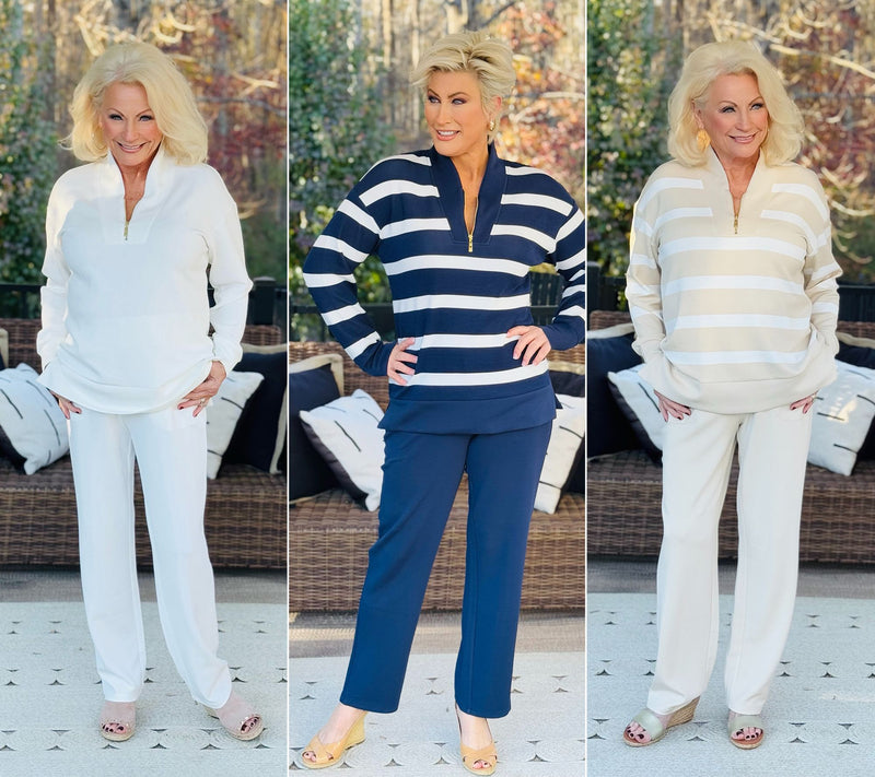 Belle by Kim Gravel Regular ScubaLuxe Straight Pant — View 7
