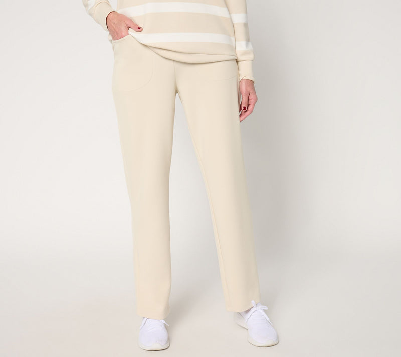 Belle by Kim Gravel Tall ScubaLuxe Straight Pant — View 17