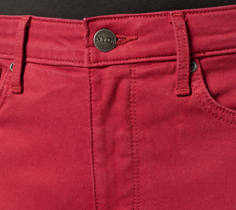 NYDJ Sheri Slim High Rise Fashion Jean - Wild Currant — View 5