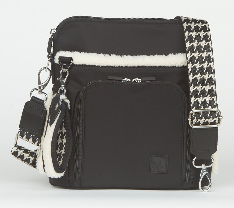 IHKWIP The City Sherpa Crossbody with Houndstooth Strap — View 15