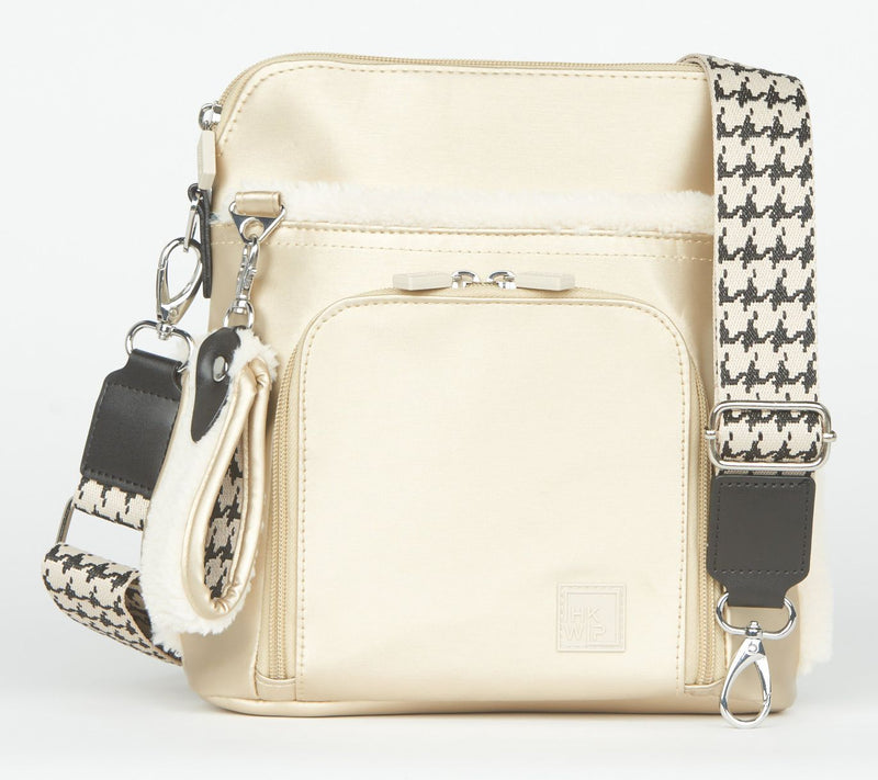 IHKWIP The City Sherpa Crossbody with Houndstooth Strap — View 7