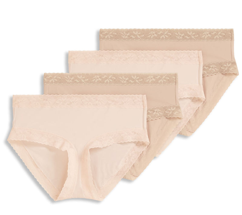 Jockey Micro Stretch Lace Hipster Panty Set of 4 — View 7