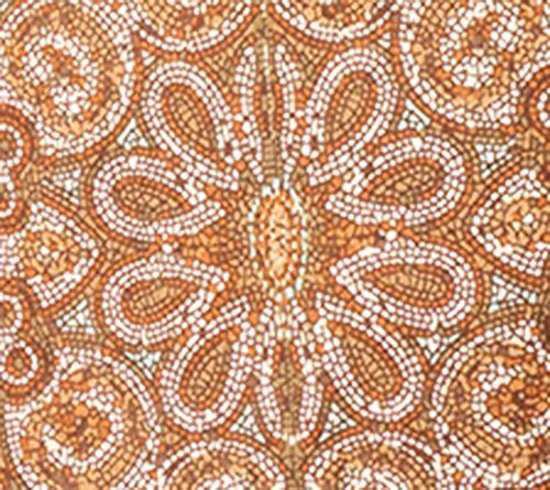 Susan Graver Printed Brushed Liquid Knit A-Line Top — Main view