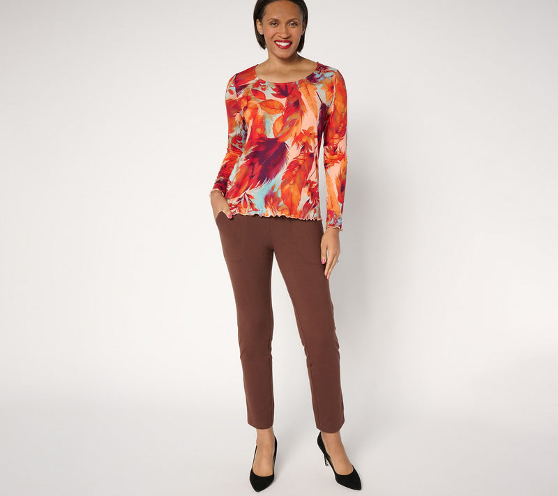 Women with Control Tummy Control Petite Slim Leg Pant — View 12