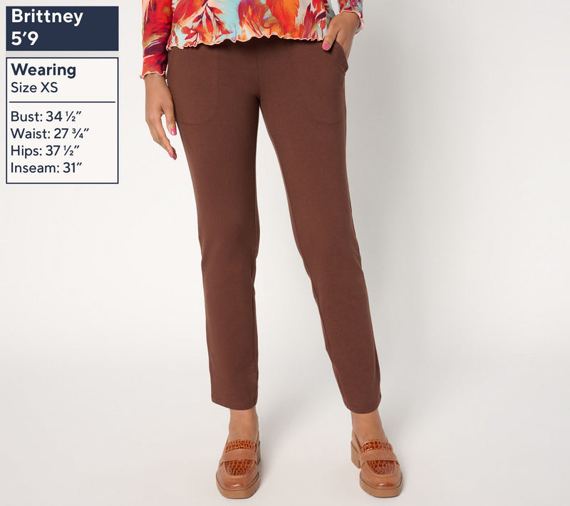 Women with Control Tummy Control Petite Slim Leg Pant — View 10
