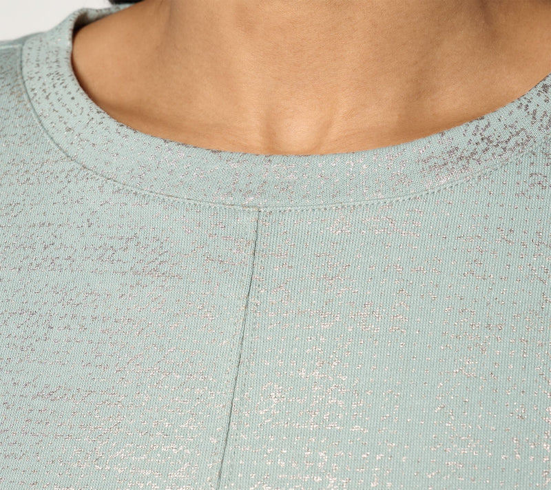 Peace Love World French Terry Long Sleeve Sweatshirt — View 12