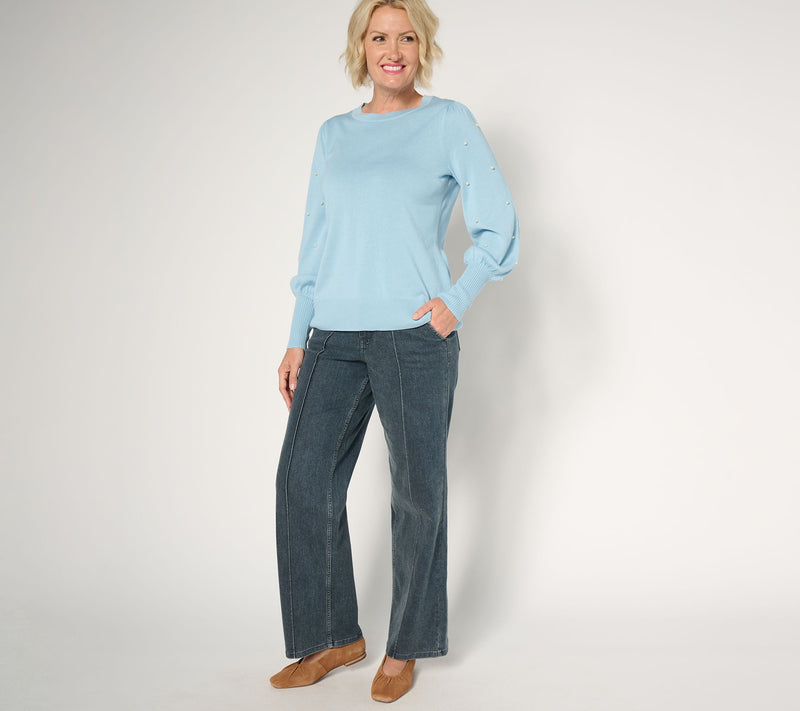 Belle by Kim Gravel Class & Sass Miss Jo Pearl Sweater — View 15